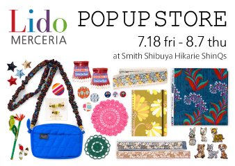 【Lido POP UP STORE】スミス 渋谷ヒカリエシンクス